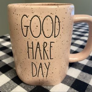 Rae Dunn GOOD HARE DAY Speckled Easter Mug
